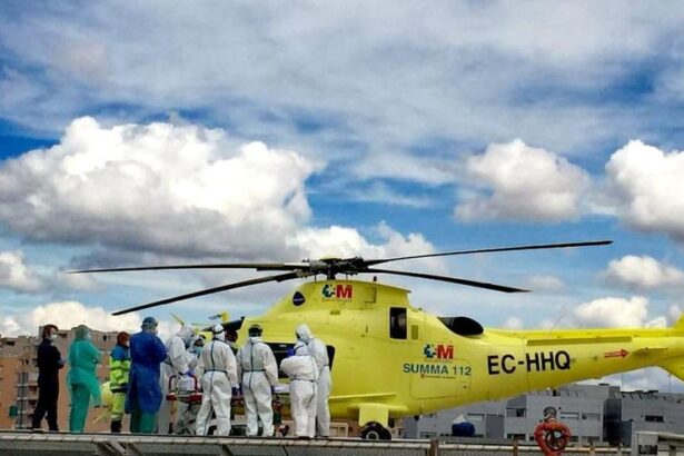 del-helicoptero-a-la-uci:-el-vertiginoso-traslado-de-los-pacientes-mas-graves-al-hospital